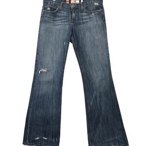 Juicy Couture Flare Leg Mid Rise Jeans Medium Wash Size 31 Bootleg